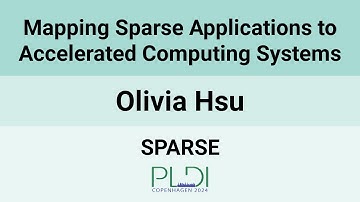 [SPARSE24] Mapping Sparse Applications to Accelerated Computing Systems