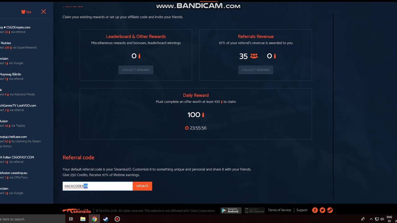 SkinSilo Hack code!! 10 000 points!! 2019 BIIAATCH!!