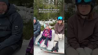 Tagga den du alltid måste vänta på i backen! 🫠🏂⛷️