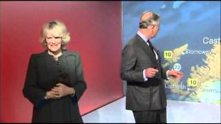 Raw Video: Prince Charles Does the Weather