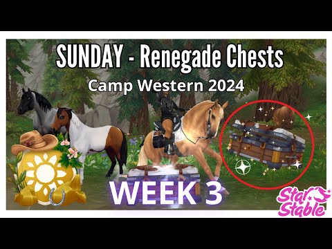 🤠SSO | Renegade Chest Locations🔸WEEK 3, SUNDAY🔸Camp Western 2024