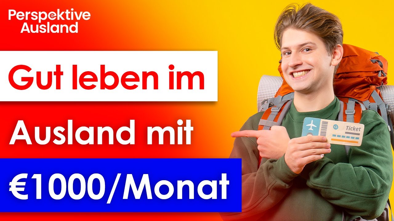 In welchem Land kann man mit 1000 Euro monatlich leben?