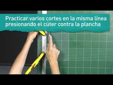 Cómo cortar poliestireno con cúter