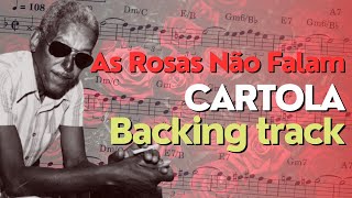 As rosas não falam (Para Sax Alto) Backing track com partitura