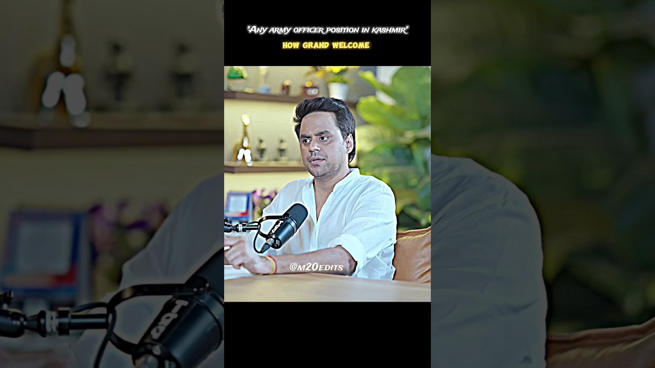 Any army officer posting in kashmir 