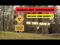 Underground bunkers and nuclear WW2 mysteries. Supporters day.