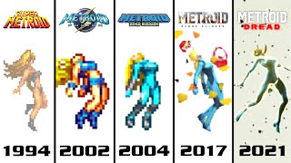 Evolution Of Samus Arans Death In Metroid Games