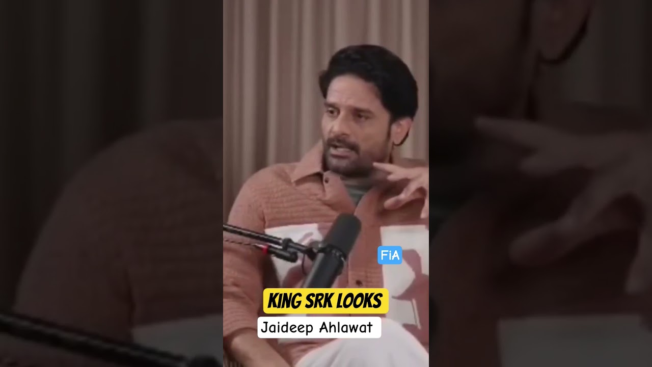 jaideep Ahlawat talking about SRK looks from King 