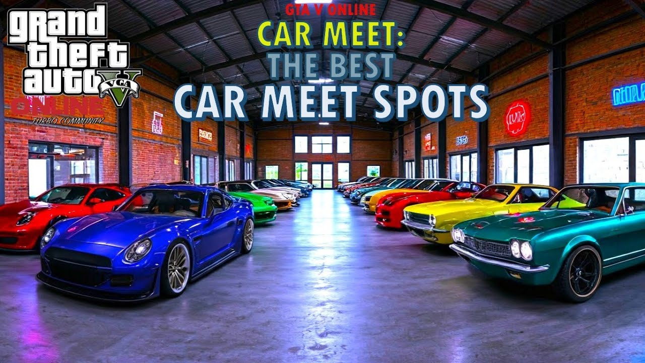 GTA V Online Car Meet The Best Car Meet Spots GTA V LIVE STREAM 