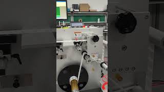 RFID roll label encoding and checking machine #machine #packaging#rfid #rfidchip