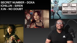 I'M HERE BECAUSE OF TRIPLE IZ | SECRET NUMBER - DOXA | ICHILLIN - SIREN | X:IN - NO DOUBT | REACTION