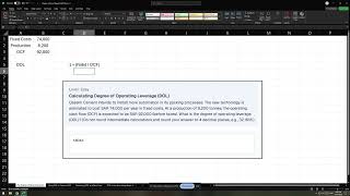 4.4 The Degree of Operating Leverage (DOL) Formula