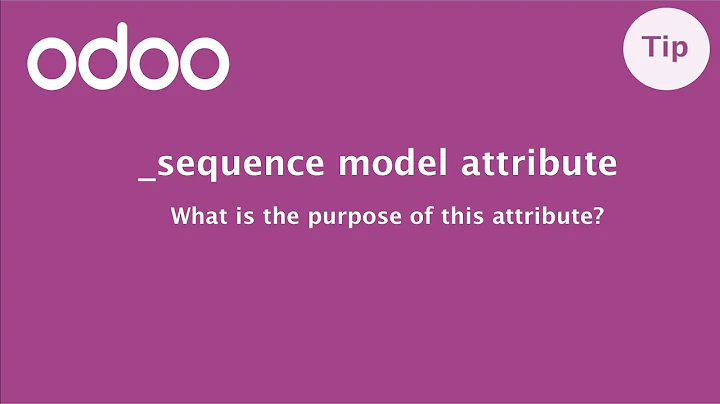 _sequence attribute in model level Odoo