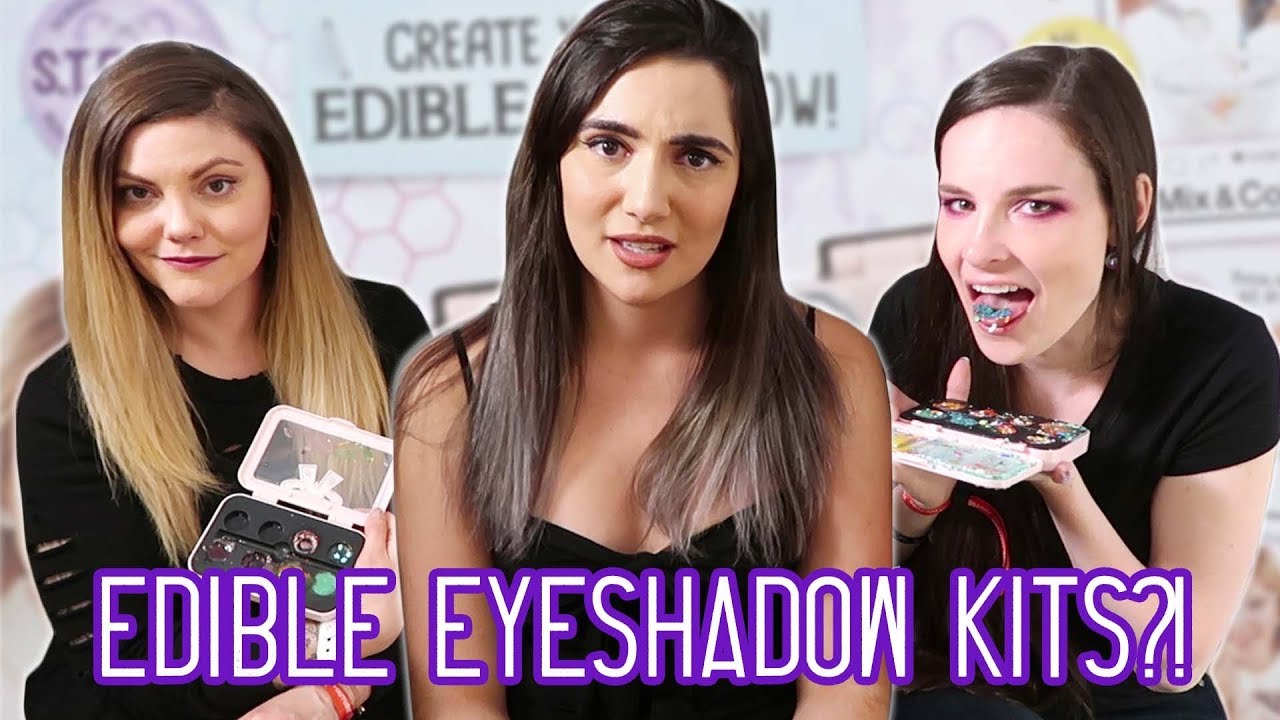 We Tried Edible Eyeshadow Kits Feat Simply Nailogical