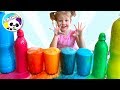 HAGO UN ARCOIRIS DE ESPUMA UNICORNIO | COLORES DIVERTIDOS | Erika Golubeva