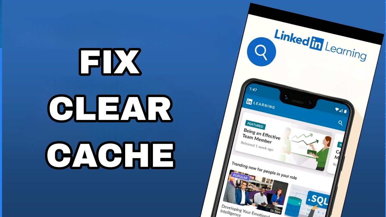 How To Fix And Solve Clear Cache On LinkedIn Learning App | Final Solution