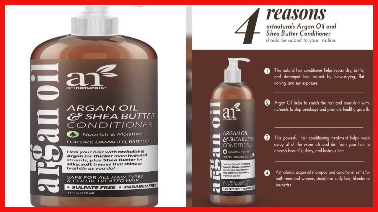 artnaturals Argan Oil Hair Conditioner (16 Fl Oz / 473ml) Sulfate
