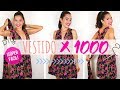 Vestido multiposición muy fácil con 4 rectángulos de tela! - DIY infinity dress