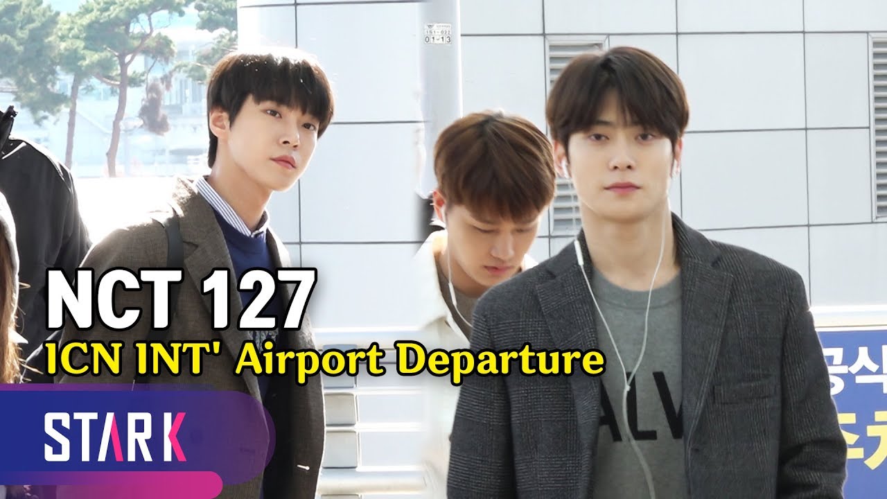 NCT127 coming out from romance comics, 191108_ ICN Airport Departure (순정만화 뚫고 나온 NCT 127)
