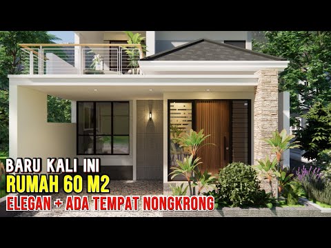 Sulit di cari dan cuman ada disini! Rumah di lahan 6x12 m ada Roof Balkon Buat Nongkrong yg Nyaman