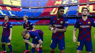 Pes 2020 - Barcelona Vs Real Madrid El Clasico Full Match Hd