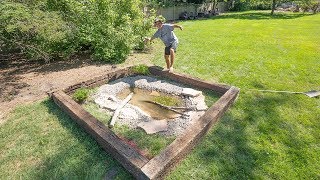 Building a MINI Turtle Pond (AMAZING)