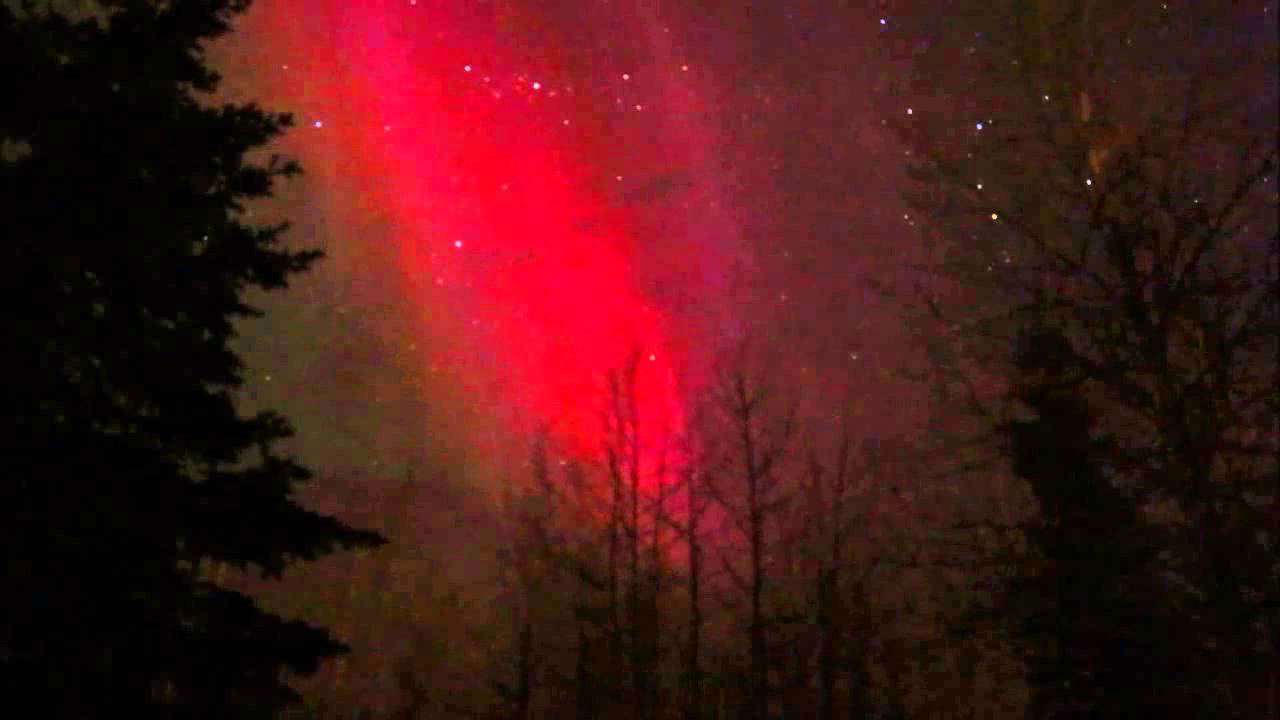 Northern Lights above Healy, Alaska YouTube