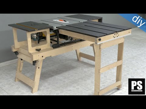 Mesa de Extensión Plegable para Sierra de Mesa - Parte 4
