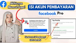 AKHIRNYA MUNCUL JUGA‼️ ISI AKUN PEMBAYARAN FACEBOOK PROFESIONAL | PANDUAN TERLENGKAP UNTUK PEMULA