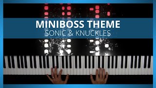 Miniboss Theme Piano Cover (Sonic & Knuckles) 💥