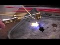 Cast Iron Brazing Demo - Wood Stove Door with Vulcan 320