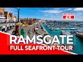 RAMSGATE | Full seafront tour of RAMSGATE KENT UK | 4K Walk
