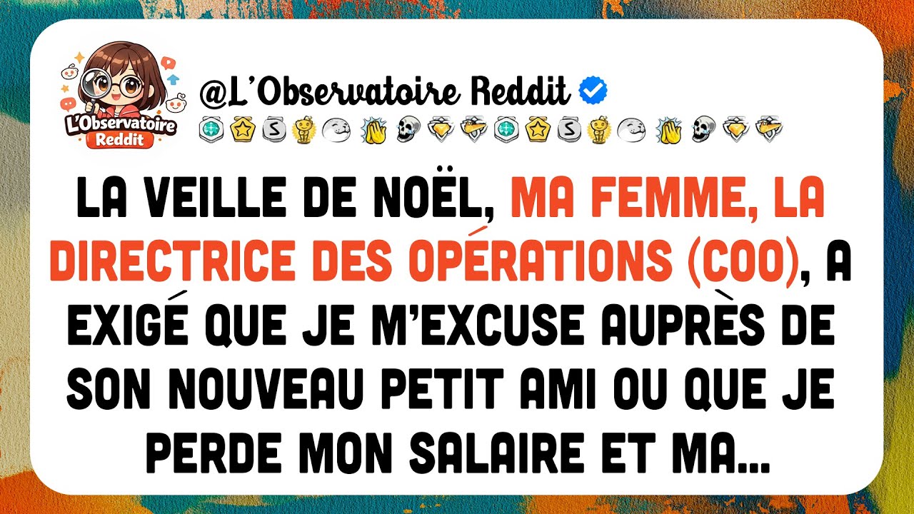 Ma Femme, Coo, M’a Forcé À M’excuser Auprès De Son Amant, Sans Savoir Que J’avais Gagné.