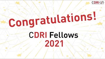 CDRI Fellowship Programme Announcement 2021