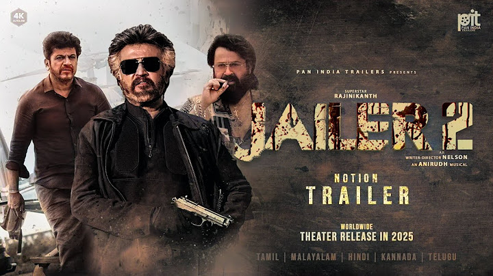 JAILER 2 - Notion Trailer | Rajinikanth | Mohanlal | Shivarajkumar | Anirudh | Nelson | PIT