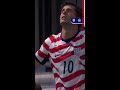 GOAL: Christian Pulisic scores for USMNT
