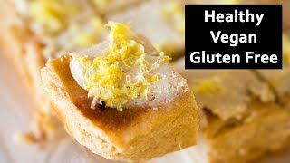 Lemon Drizzle Cake Recipe - vegan + healthy + gluten free