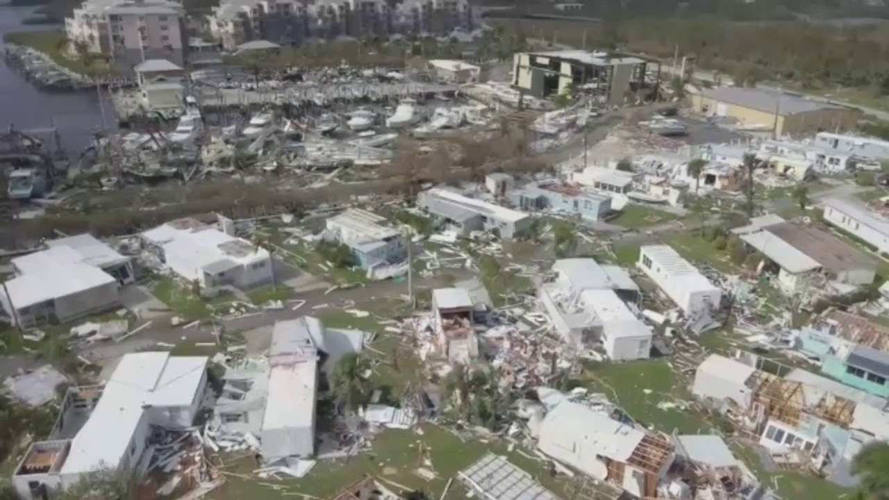 Mobile Homes in Placida, FL Destroyed by Hurricane Ian YouTube