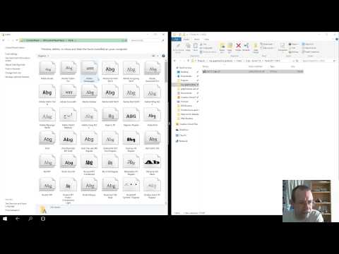 Video: Ako uložím písmo TTF?