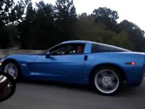 Corvette, 2008 C6 4.10 gears, 20 mph - 70 mph Chevrolet - YouTube