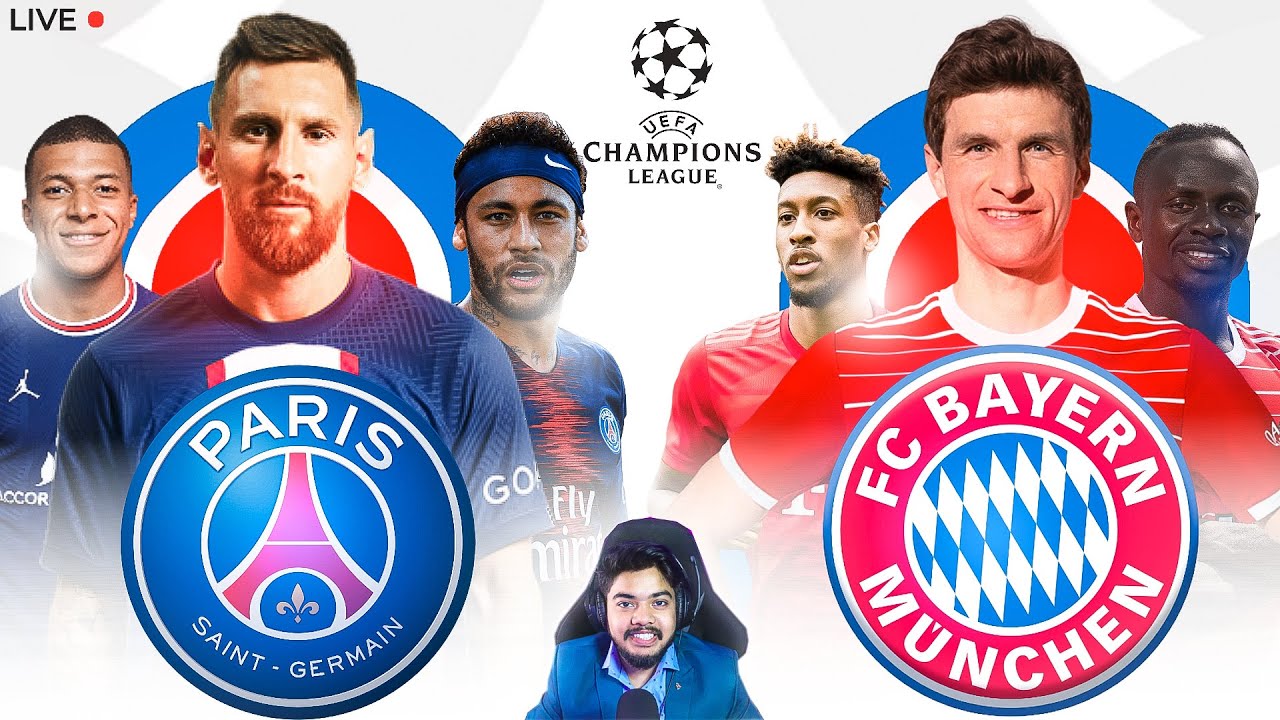 bayren vs psg live | champions league | - YouTube