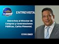 #ElDia / Entrevista al Director de Compras y Contrataciones Públicas, Carlos Pimentel/ 17 enero 2023