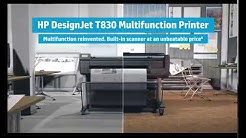HP DesignJet T830 36" A0 MFP Plotter & Scanner