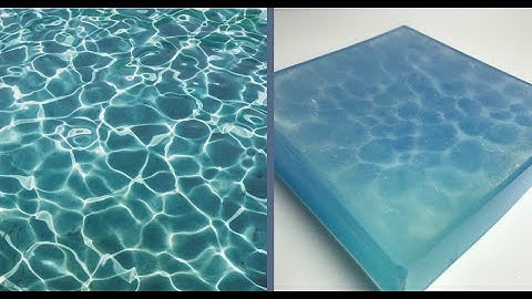 Resin Water Reflection Effect
