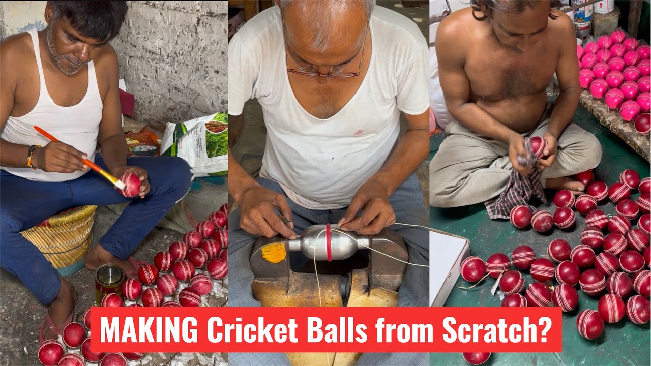 Making Cricket Balls from Scratch (and Testing Them)