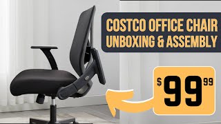COSTCO CHAIR UNBOXING AND ASSEMBLY
