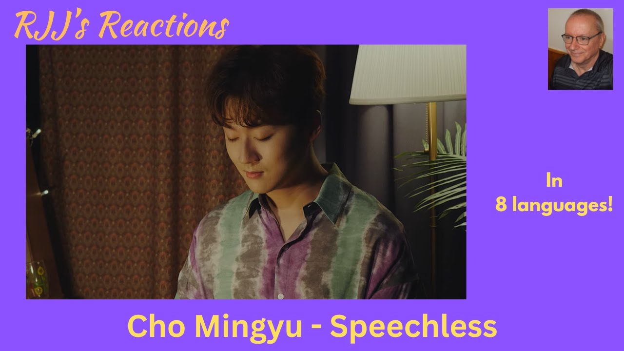 Cho Min Gyu - Speechless (саундтрек к фильму «Аладдин») 🇨🇦 Реакция RJJ