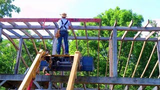 Facia & a little Milling | Sawmill Shed