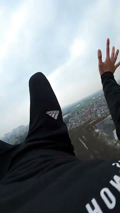 PARKOUR TRAINING ROOFTOP P.2 (Epic Parkour Rooftop) #shorts