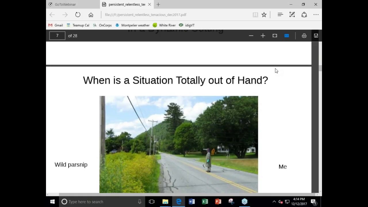 Invasive Plant Control Without Chemicals   12 12 17